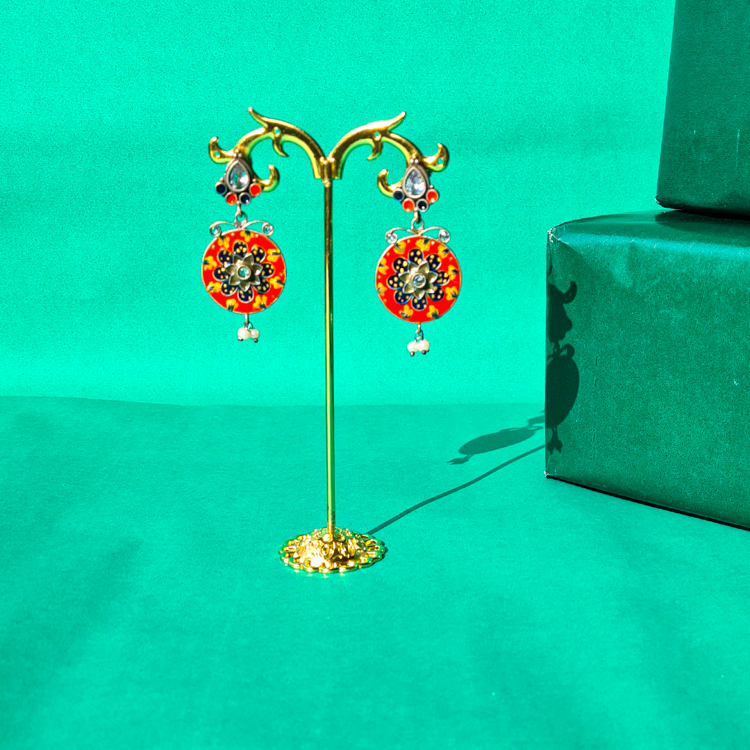 ARTISANAL MOSAIC EARRINGS
