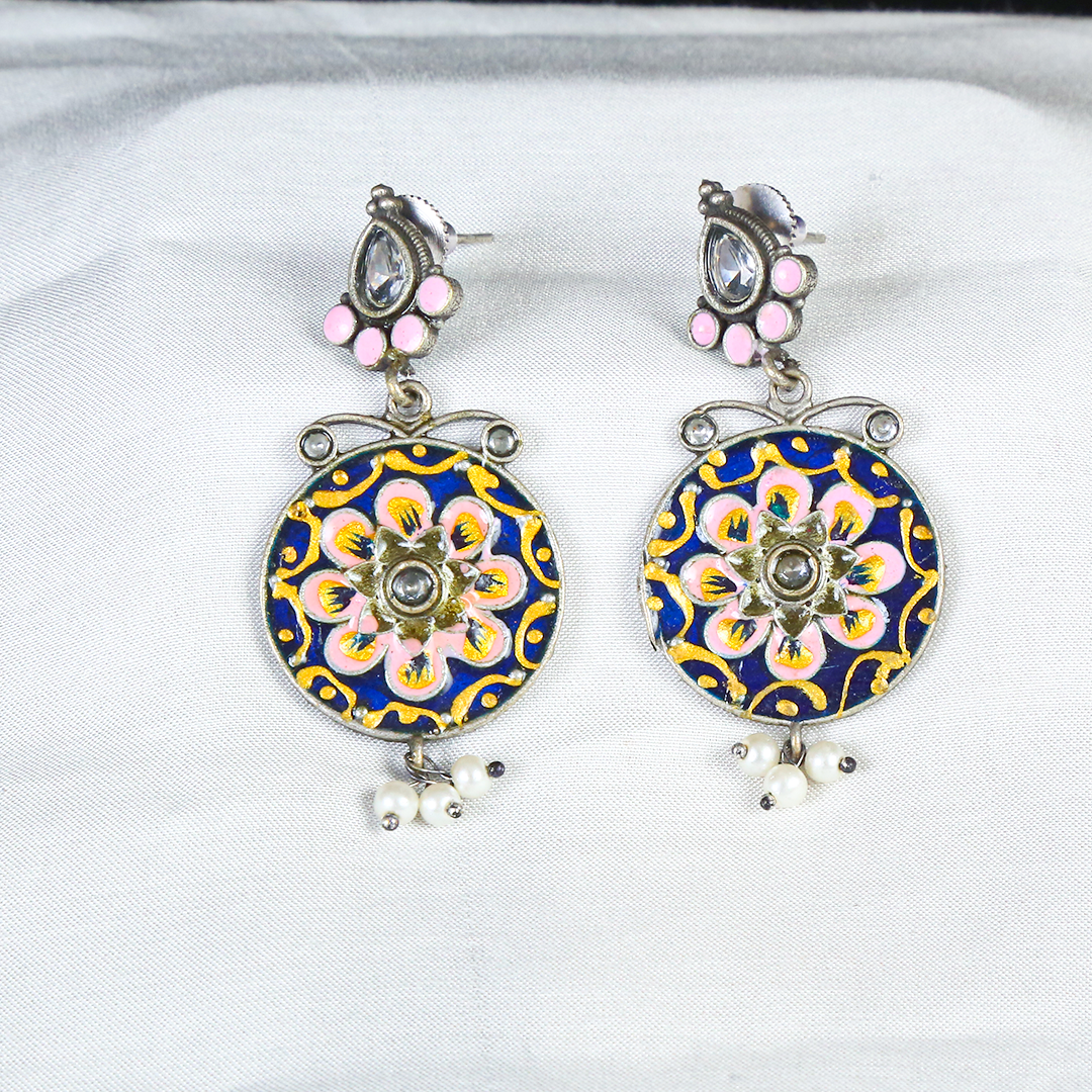 ARTISANAL MOSAIC EARRINGS