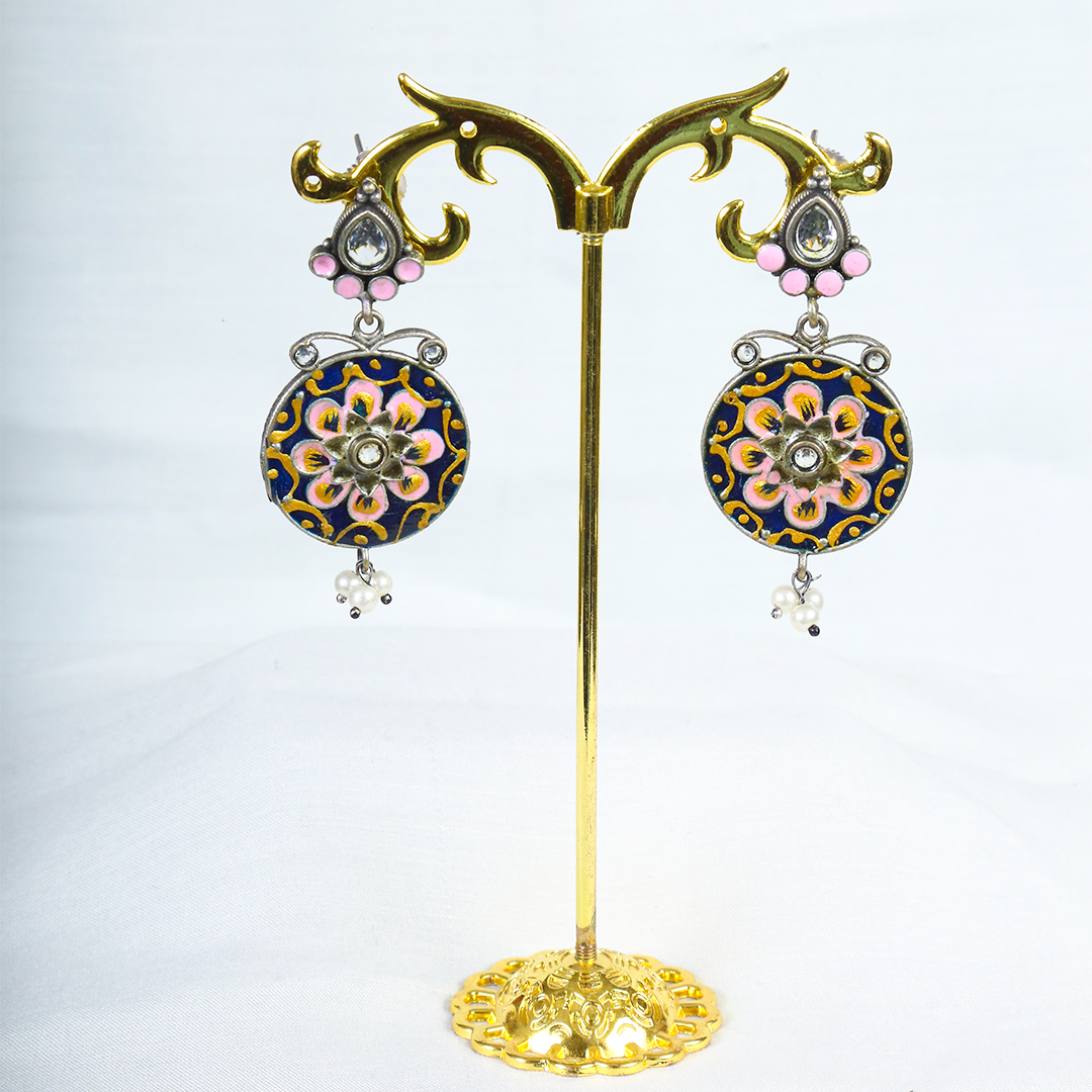 ARTISANAL MOSAIC EARRINGS