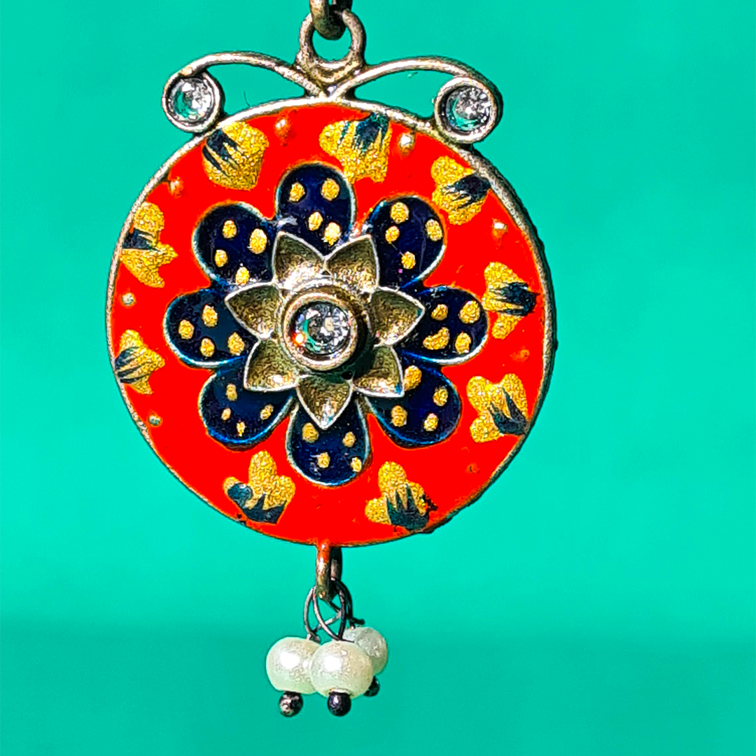 ARTISANAL MOSAIC EARRINGS