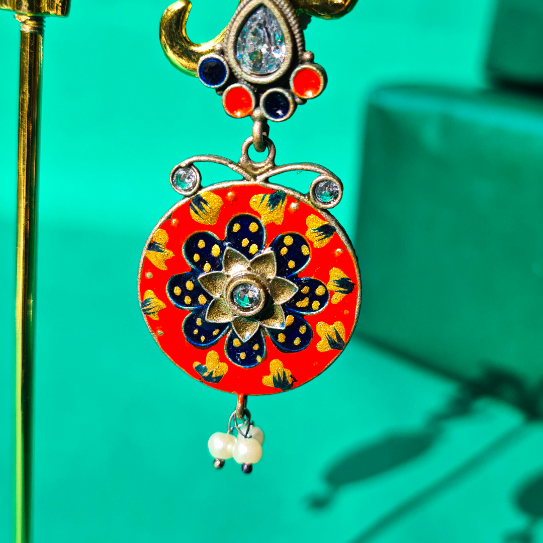 ARTISANAL MOSAIC EARRINGS